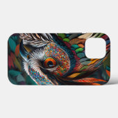 The Mysterious Owl Tough Apple iPhone 13 mini Case (Achterkant (horizontaal))