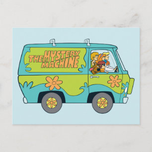 The Mystery Machine Right Side Briefkaart