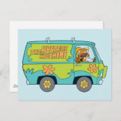The Mystery Machine Right Side Briefkaart (Voorkant / Achterkant)