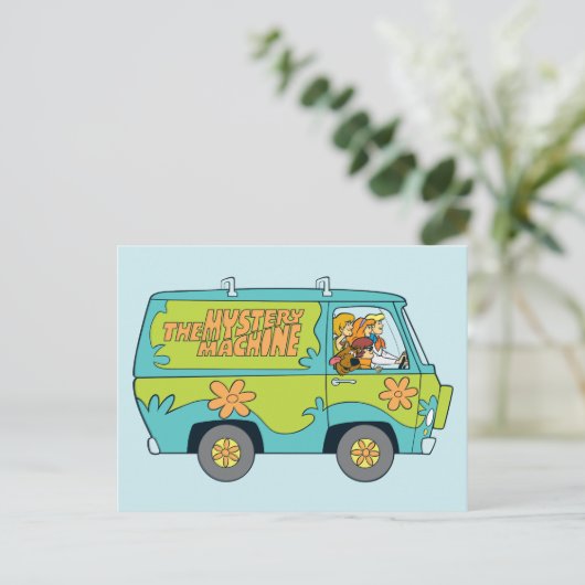 The Mystery Machine Right Side Briefkaart (Staand voorkant)