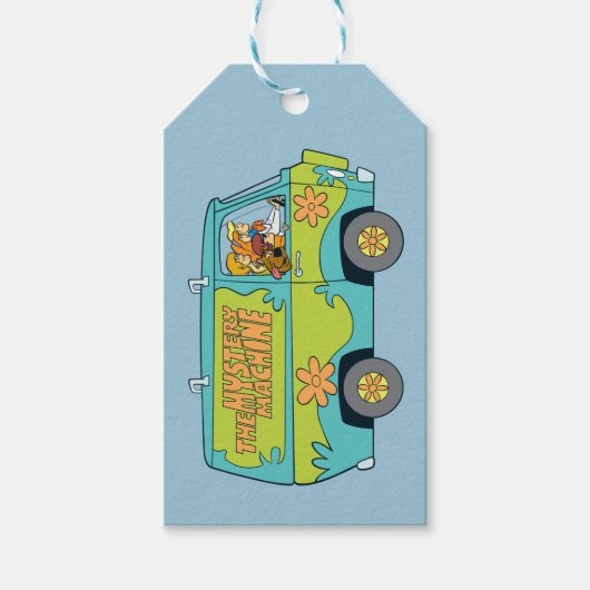 The Mystery Machine Right Side Cadeaulabel (Voorkant)