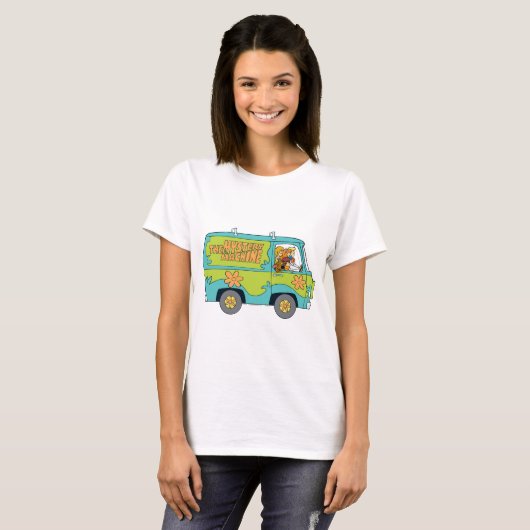 The Mystery Machine Right Side T-shirt (Voorkant volledig)