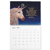 'The Mystical Unicorn' kalender van Elizabeth Kyle (Mar 2027)