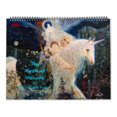 'The Mystical Unicorn' kalender van Elizabeth Kyle (Hoes)