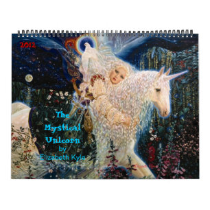 'The Mystical Unicorn' kalender van Elizabeth Kyle