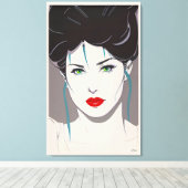 The Nagelesque Canvas Afdruk (Insitu (Houten vloer))