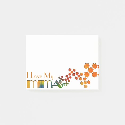 The Name Game - Mima Post-it® Notes (Voorkant)