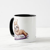 The Nap King - Een stijlvolle luiaard! Mok (Voorkant links)