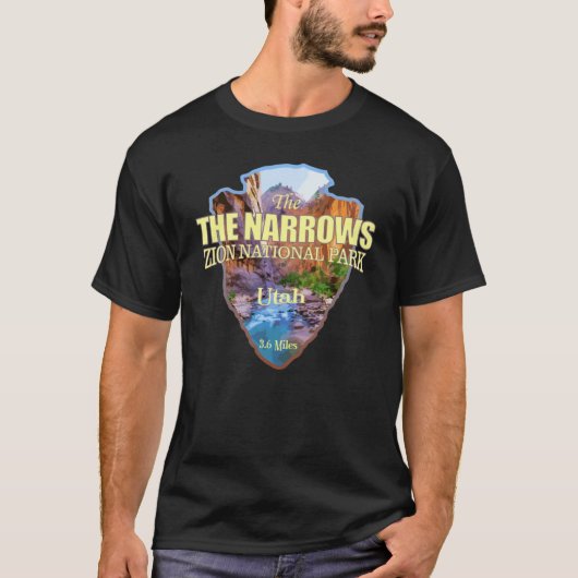 The Narrows arrowhead funny T-shirt (Voorkant)