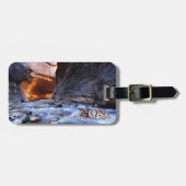 The Narrows, Zion National Park Custom Bagagelabel (Voorkant horizontaal)