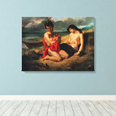 The Natchez, c.1823-35 Canvas Afdruk (Insitu (Houten vloer))