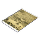 The National Circus, gepubliceerd door Auguste Bry Notitieboek (Linkerzijde)