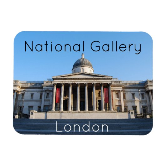 The National Gallery, London Magnet Magneet (Horizontaal)