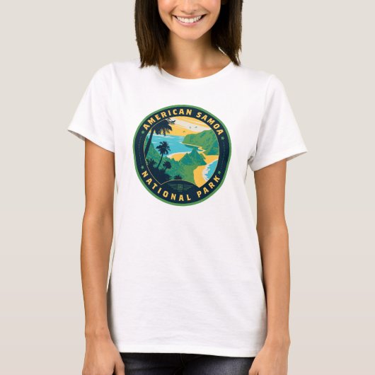 The National Park of American Samoa T-shirt (Voorkant)