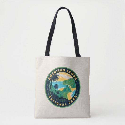 The National Park of American Samoa Tote Bag (Voorkant)