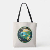 The National Park of American Samoa Tote Bag (Achterkant)