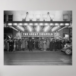 The National Theater, 1936.  foto Poster