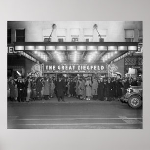 The National Theater, 1936. foto Poster