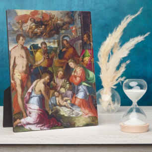 The Natitivity, 1534 (olie op het paneel) Fotoplaat