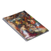 The Natitivity, 1534 (olie op het paneel) Notitieboek (Rechterzijde)