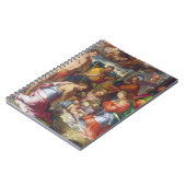 The Natitivity, 1534 (olie op het paneel) Notitieboek (Linkerzijde)