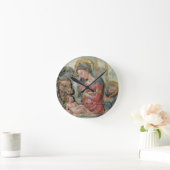 The Natitivity, c.1460 (geschilderd terracotta) Ronde Klok (Huis)