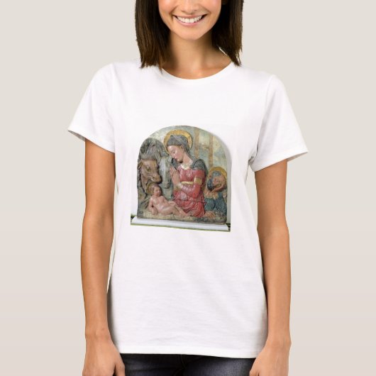The Natitivity, c.1460 (geschilderd terracotta) T-shirt (Voorkant)