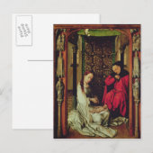 The Natitivity, left wing of a triptych, c.1496 Briefkaart (Voorkant / Achterkant)