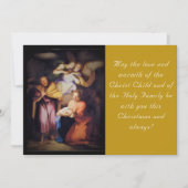 The Nativity Christmas Photo Feestdagenkaart (Voorkant)