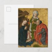 The Nativity, circa 1460 Briefkaart (Voorkant / Achterkant)