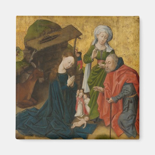 The Nativity, circa 1460 Magneet (Voorkant)
