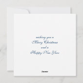 The Nativity of Baby Jesus Christmas Greetings Feestdagenkaart (Achterkant)