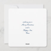 The Nativity of Baby Jesus Christmas Greetings Feestdagenkaart (Achterkant)