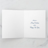 The Nativity of Baby Jesus Christmas Greetings Kaart (Binnen)