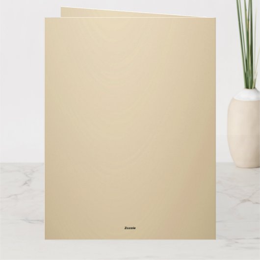 The Nativity of Baby Jesus Christmas Greetings Kaart (Achterkant)