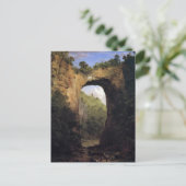 The Natural Bridge, Virginia, door Frederick Edwin Briefkaart (Staand voorkant)