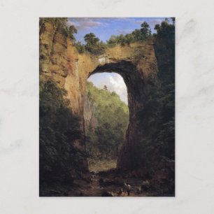 The Natural Bridge, Virginia, door Frederick Edwin Briefkaart