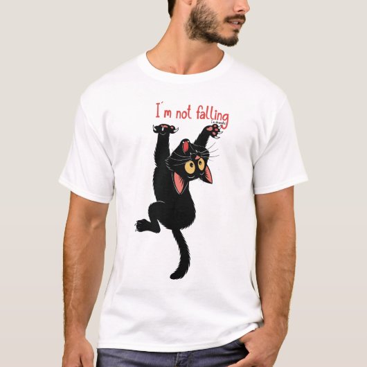 The naughty cat , feeling love with cat t-shirt (Voorkant)