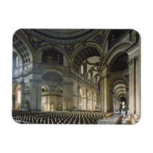 The Nave of St. Paul's Cathedral (foto) Magneet