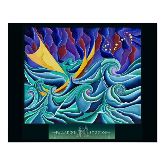 'The Navigator' Glossy Poster (Voorkant)