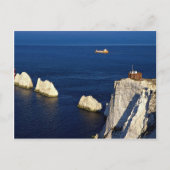 The Needles and vuurthouse, Isle of Wight, U.K. Briefkaart (Voorkant)