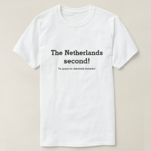 'The Netherlands second' T-shirt