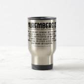 The Neurenberg Code 1947 A. 1 Travel Mug Reisbeker (Center)