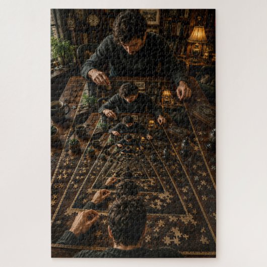The Never-Ending Puzzle | Infinite Illusion Legpuzzel (Verticaal)
