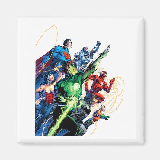 The New 52 Cover 1 3e druk  Magneet (Voorkant)