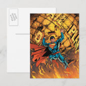 The New 52 - Superman #1 Briefkaart (Voorkant / Achterkant)