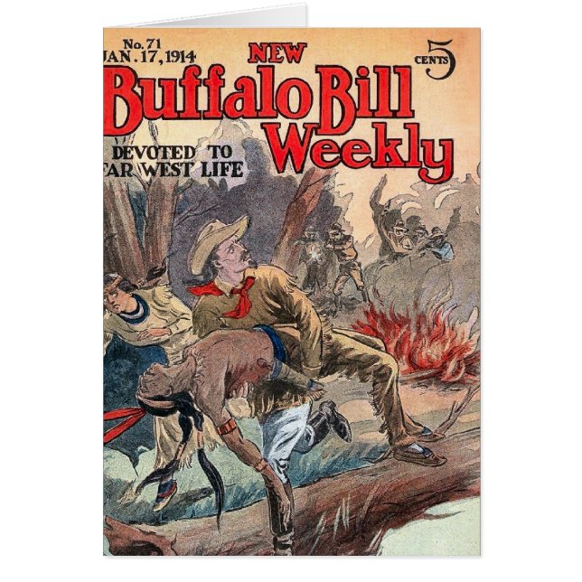 The New Buffalo Bill Weekly No. 71 1914 (Voorkant)