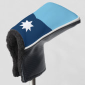 The new Flag of Minnesota State (2023 redesign) Golfheadcover (3/4 voorkant)