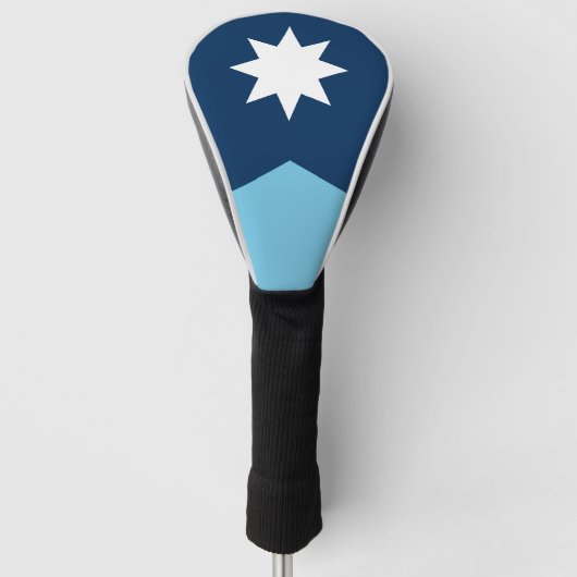 The new Flag of Minnesota State (2023 redesign) Golfheadcover (Voorkant)
