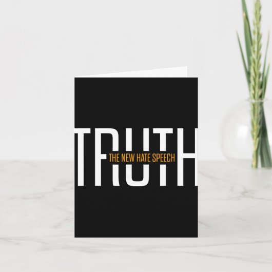 The New Hate Speech Litical Correctness Funny Quot Kaart (Voorkant)